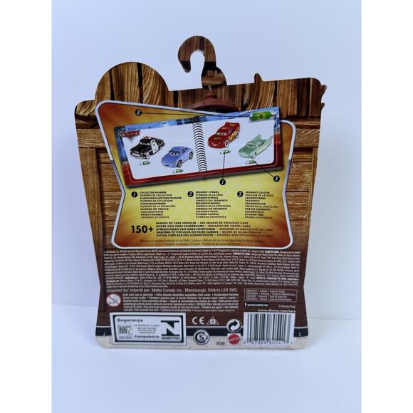 NIB Disney Pixar Cars Toon 2010 Collector Guide Dragon Lightening McQueen 1:55 - Picture 8 of 9